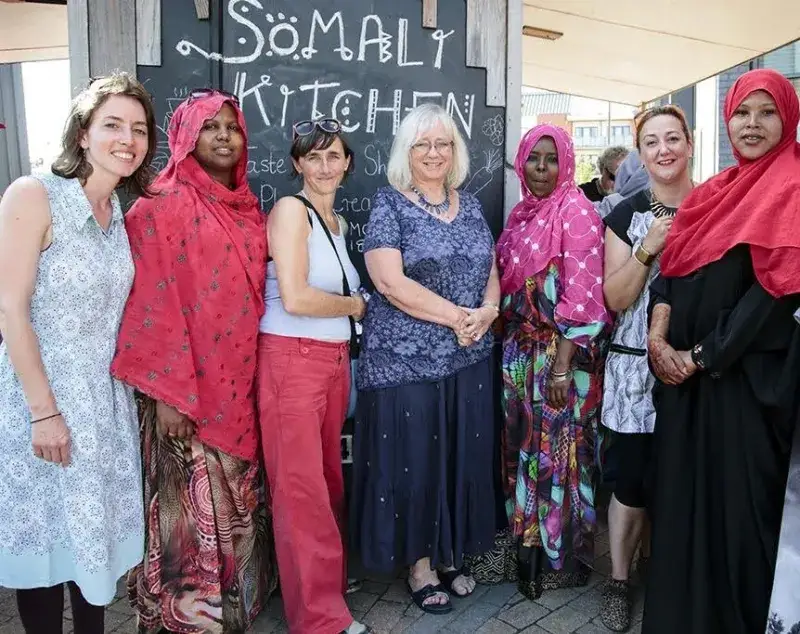 Somali Kitchen team members
